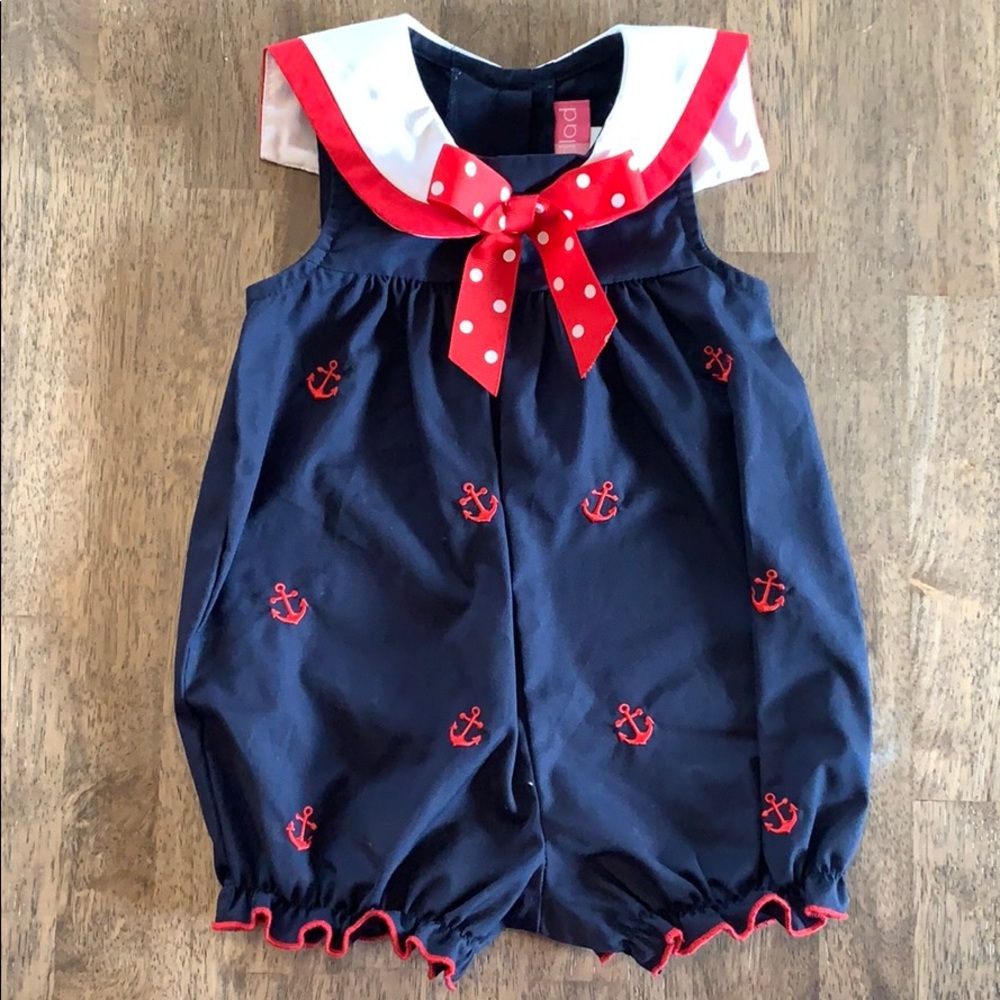 Nautical Bubble Romper⚓️